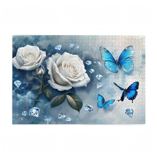 Puzzle 3000 Teile Schmetterling Puzzle Blume DIY Kreative Holz Jigsaws für Erwachsene mit Geschenkbox Verpackung, Impossible Herausfordernde Familie Aktivität Spiele, Deko Wohnzimmer 81x122cm D-64 Puzzle 3000 Teile Schmetterling Puzzle Blume DIY Kreative Holz Jigsaws für Erwachsene mit Geschenkbox Verpackung, Impossible Herausfordernde Familie Aktivität Spiele, Deko Wohnzimmer 81x122cm D-64 von Wehsaeho