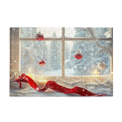Puzzle 3000 Teile Schnee Puzzle Weihnachten DIY Kreative Holz Jigsaws für Erwachsene, Impossible Herausfordernde Familie Aktivität Spiele, Deko Wohnzimmer, Geschenke für Frauen 81x122cm E-443 Puzzle 3000 Teile Schnee Puzzle Weihnachten DIY Kreative Holz Jigsaws für Erwachsene, Impossible Herausfordernde Familie Aktivität Spiele, Deko Wohnzimmer, Geschenke für Frauen 81x122cm E-443 von Wehsaeho