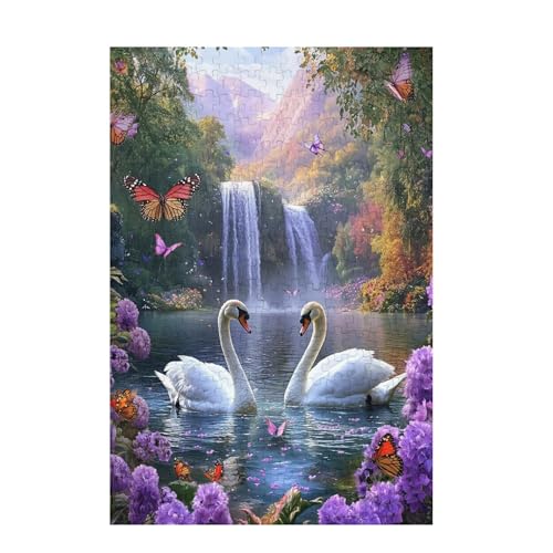 Puzzle 3000 Teile Schwan Puzzle Fallen DIY Kreative Holz Jigsaws für Erwachsene mit Geschenkbox Verpackung, Impossible Herausfordernde Familie Aktivität Spiele, Deko Wohnzimmer 81x122cm D-1312 Puzzle 3000 Teile Schwan Puzzle Fallen DIY Kreative Holz Jigsaws für Erwachsene mit Geschenkbox Verpackung, Impossible Herausfordernde Familie Aktivität Spiele, Deko Wohnzimmer 81x122cm D-1312 von Wehsaeho