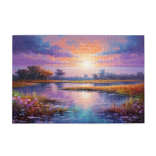 Puzzle 3000 Teile Sonnenuntergang Puzzle Blume DIY Kreative Holz Jigsaws für Erwachsene, Impossible Herausfordernde Familie Aktivität Spiele, Deko Wohnzimmer, Geschenke für Frauen 81x122cm E-945 Puzzle 3000 Teile Sonnenuntergang Puzzle Blume DIY Kreative Holz Jigsaws für Erwachsene, Impossible Herausfordernde Familie Aktivität Spiele, Deko Wohnzimmer, Geschenke für Frauen 81x122cm E-945 von Wehsaeho