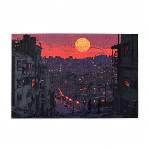 Puzzle 3000 Teile Sonnenuntergang Puzzle gotisch DIY Kreative Holz Jigsaws für Erwachsene mit Geschenkbox Verpackung, Impossible Herausfordernde Familie Aktivität Spiele, Zimmer Deko 81x122cm D-422 Puzzle 3000 Teile Sonnenuntergang Puzzle gotisch DIY Kreative Holz Jigsaws für Erwachsene mit Geschenkbox Verpackung, Impossible Herausfordernde Familie Aktivität Spiele, Zimmer Deko 81x122cm D-422 von Wehsaeho