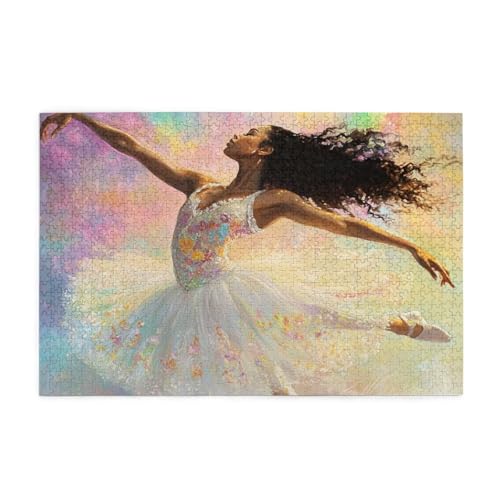 Puzzle 3000 Teile Tänzer Puzzle Frau DIY Kreative Holz Jigsaws für Erwachsene mit Geschenkbox Verpackung, Impossible Herausfordernde Familie Aktivität Spiele, Deko Wohnzimmer Geschenke 81x122cm E-1837 Puzzle 3000 Teile Tänzer Puzzle Frau DIY Kreative Holz Jigsaws für Erwachsene mit Geschenkbox Verpackung, Impossible Herausfordernde Familie Aktivität Spiele, Deko Wohnzimmer Geschenke 81x122cm E-1837 von Wehsaeho