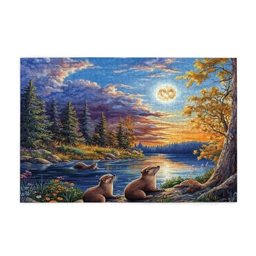 Puzzle 3000 Teile Tier Puzzle Baum DIY Kreative Holz Jigsaws für Erwachsene mit Geschenkbox Verpackung, Impossible Herausfordernde Familie Aktivität Spiele, Deko Wohnzimmer Geschenke 81x122cm E-262 Puzzle 3000 Teile Tier Puzzle Baum DIY Kreative Holz Jigsaws für Erwachsene mit Geschenkbox Verpackung, Impossible Herausfordernde Familie Aktivität Spiele, Deko Wohnzimmer Geschenke 81x122cm E-262 von Wehsaeho