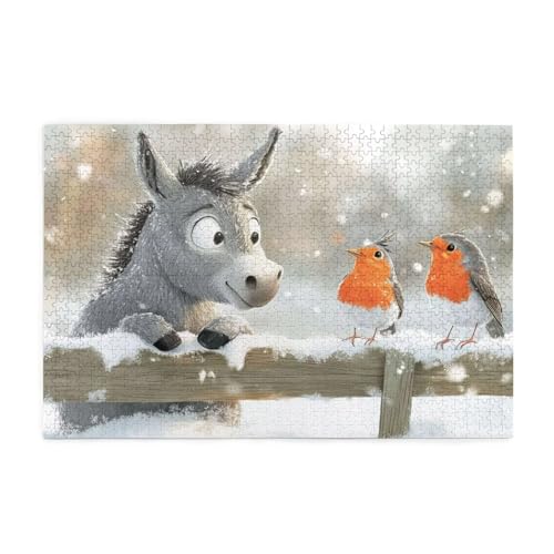 Puzzle 3000 Teile Tier Puzzle Winter DIY Kreative Holz Jigsaws für Erwachsene mit Geschenkbox Verpackung, Impossible Herausfordernde Familie Aktivität Spiele, Deko Wohnzimmer Geschenke 81x122cm E-828 Puzzle 3000 Teile Tier Puzzle Winter DIY Kreative Holz Jigsaws für Erwachsene mit Geschenkbox Verpackung, Impossible Herausfordernde Familie Aktivität Spiele, Deko Wohnzimmer Geschenke 81x122cm E-828 von Wehsaeho