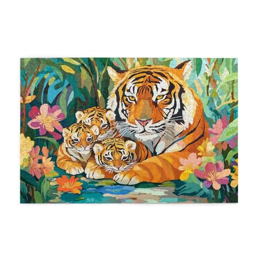 Puzzle 3000 Teile Tiger Puzzle Tier DIY Kreative Holz Jigsaws für Erwachsene mit Geschenkbox Verpackung, Impossible Herausfordernde Familie Aktivität Spiele, Deko Wohnzimmer Geschenke 81x122cm E-1004 Puzzle 3000 Teile Tiger Puzzle Tier DIY Kreative Holz Jigsaws für Erwachsene mit Geschenkbox Verpackung, Impossible Herausfordernde Familie Aktivität Spiele, Deko Wohnzimmer Geschenke 81x122cm E-1004 von Wehsaeho
