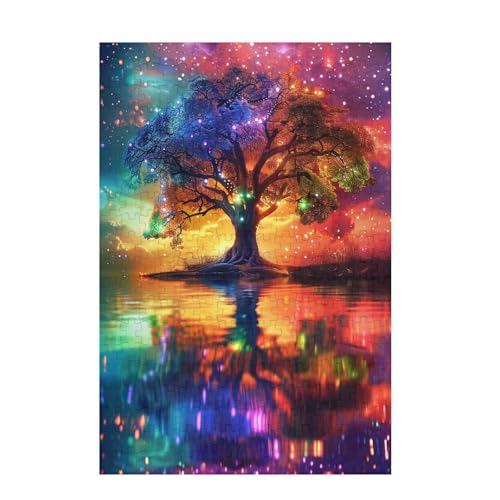 Puzzle 3000 Teile Traum Puzzle Baum des Lebens DIY Kreative Holz Jigsaws für Erwachsene mit Geschenkbox Verpackung, Impossible Herausfordernde Familie Aktivität Spiele, Deko Wohnzimmer 81x122cm D-1236 von Wehsaeho
