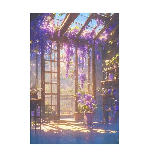 Puzzle 3000 Teile Traum Puzzle Blume DIY Kreative Holz Jigsaws für Erwachsene mit Geschenkbox Verpackung, Impossible Herausfordernde Familie Aktivität Spiele, Geschenke für Frauen 81x122cm D-1298 von Wehsaeho