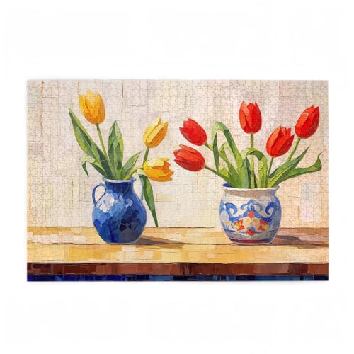Puzzle 3000 Teile Tulpe Puzzle Blume DIY Kreative Holz Jigsaws für Erwachsene mit Geschenkbox, Impossible Herausfordernde Familie Aktivität Spiele, Deko Wohnzimmer, Geschenke für Frauen 81x122cm D-222 Puzzle 3000 Teile Tulpe Puzzle Blume DIY Kreative Holz Jigsaws für Erwachsene mit Geschenkbox, Impossible Herausfordernde Familie Aktivität Spiele, Deko Wohnzimmer, Geschenke für Frauen 81x122cm D-222 von Wehsaeho