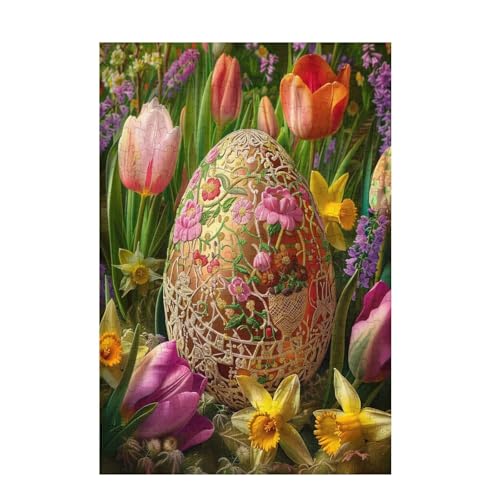 Puzzle 3000 Teile Tulpe Puzzle Ostereier DIY Kreative Holz Jigsaws für Erwachsene mit Geschenkbox Verpackung, Impossible Herausfordernde Familie Aktivität Spiele, Deko Wohnzimmer 81x122cm D-1143 Puzzle 3000 Teile Tulpe Puzzle Ostereier DIY Kreative Holz Jigsaws für Erwachsene mit Geschenkbox Verpackung, Impossible Herausfordernde Familie Aktivität Spiele, Deko Wohnzimmer 81x122cm D-1143 von Wehsaeho