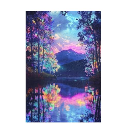 Puzzle 500 Teile Berg Puzzle Baum DIY Kreative Holz Jigsaws für Erwachsene mit Geschenkbox Verpackung, Impossible Herausfordernde Familie Aktivität Spiele, Wohnzimmer Deko Geschenke 52x38cm D-1088 Puzzle 500 Teile Berg Puzzle Baum DIY Kreative Holz Jigsaws für Erwachsene mit Geschenkbox Verpackung, Impossible Herausfordernde Familie Aktivität Spiele, Wohnzimmer Deko Geschenke 52x38cm D-1088 von Wehsaeho