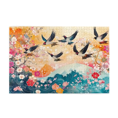 Puzzle 500 Teile Berg Puzzle Blume DIY Kreative Holz Jigsaws für Erwachsene mit Geschenkbox Verpackung, Impossible Herausfordernde Familie Aktivität Spiele, Deko Wohnzimmer Geschenke 52x38cm E-1673 Puzzle 500 Teile Berg Puzzle Blume DIY Kreative Holz Jigsaws für Erwachsene mit Geschenkbox Verpackung, Impossible Herausfordernde Familie Aktivität Spiele, Deko Wohnzimmer Geschenke 52x38cm E-1673 von Wehsaeho