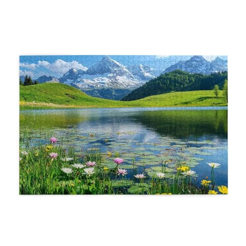 Puzzle 500 Teile Berg Puzzle Landschaft DIY Kreative Holz Jigsaws für Erwachsene, Geschenkbox Verpackung, Impossible Herausfordernde Familie Aktivität Spiele, Deko Wohnzimmer Geschenke 52x38cm E-666 Puzzle 500 Teile Berg Puzzle Landschaft DIY Kreative Holz Jigsaws für Erwachsene, Geschenkbox Verpackung, Impossible Herausfordernde Familie Aktivität Spiele, Deko Wohnzimmer Geschenke 52x38cm E-666 von Wehsaeho