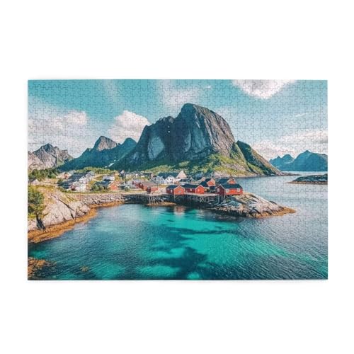 Puzzle 500 Teile Berg Puzzle Landschaft DIY Kreative Holz Jigsaws für Erwachsene, Geschenkbox Verpackung, Impossible Herausfordernde Familie Aktivität Spiele, Deko Wohnzimmer Geschenke 52x38cm E-687 Puzzle 500 Teile Berg Puzzle Landschaft DIY Kreative Holz Jigsaws für Erwachsene, Geschenkbox Verpackung, Impossible Herausfordernde Familie Aktivität Spiele, Deko Wohnzimmer Geschenke 52x38cm E-687 von Wehsaeho