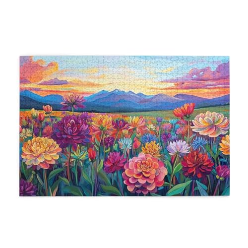 Puzzle 500 Teile Blume Puzzle Berg DIY Kreative Holz Jigsaws für Erwachsene mit Geschenkbox Verpackung, Impossible Herausfordernde Familie Aktivität Spiele, Deko Wohnzimmer Geschenke 52x38cm E-1250 Puzzle 500 Teile Blume Puzzle Berg DIY Kreative Holz Jigsaws für Erwachsene mit Geschenkbox Verpackung, Impossible Herausfordernde Familie Aktivität Spiele, Deko Wohnzimmer Geschenke 52x38cm E-1250 von Wehsaeho