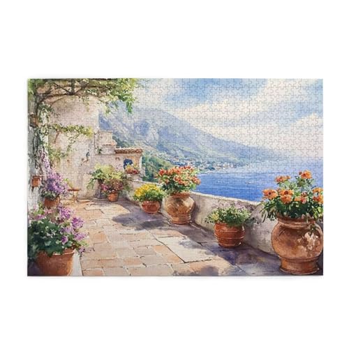 Puzzle 500 Teile Blume Puzzle Berg DIY Kreative Holz Jigsaws für Erwachsene mit Geschenkbox Verpackung, Impossible Herausfordernde Familie Aktivität Spiele, Deko Wohnzimmer Geschenke 52x38cm E-646 Puzzle 500 Teile Blume Puzzle Berg DIY Kreative Holz Jigsaws für Erwachsene mit Geschenkbox Verpackung, Impossible Herausfordernde Familie Aktivität Spiele, Deko Wohnzimmer Geschenke 52x38cm E-646 von Wehsaeho