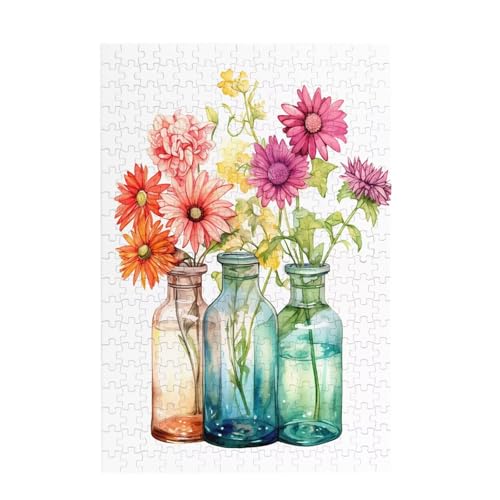 Puzzle 500 Teile Blume Puzzle Einfachheit DIY Kreative Holz Jigsaws für Erwachsene mit Geschenkbox Verpackung, Impossible Herausfordernde Familie Aktivität Spiele, Deko Wohnzimmer 52x38cm D-1709 Puzzle 500 Teile Blume Puzzle Einfachheit DIY Kreative Holz Jigsaws für Erwachsene mit Geschenkbox Verpackung, Impossible Herausfordernde Familie Aktivität Spiele, Deko Wohnzimmer 52x38cm D-1709 von Wehsaeho