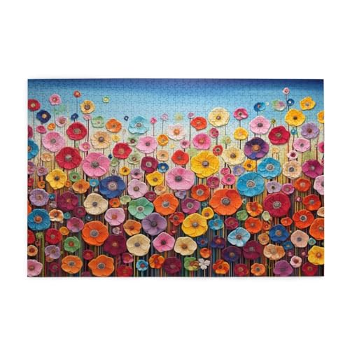 Puzzle 500 Teile Blume Puzzle Farbe DIY Kreative Holz Jigsaws für Erwachsene mit Geschenkbox Verpackung, Impossible Herausfordernde Familie Aktivität Spiele, Deko Wohnzimmer Geschenke 52x38cm E-577 Puzzle 500 Teile Blume Puzzle Farbe DIY Kreative Holz Jigsaws für Erwachsene mit Geschenkbox Verpackung, Impossible Herausfordernde Familie Aktivität Spiele, Deko Wohnzimmer Geschenke 52x38cm E-577 von Wehsaeho