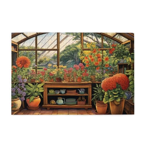 Puzzle 500 Teile Blume Puzzle Garten DIY Kreative Holz Jigsaws für Erwachsene mit Geschenkbox Verpackung, Impossible Herausfordernde Familie Aktivität Spiele, Deko Wohnzimmer Geschenke 52x38cm E-810 Puzzle 500 Teile Blume Puzzle Garten DIY Kreative Holz Jigsaws für Erwachsene mit Geschenkbox Verpackung, Impossible Herausfordernde Familie Aktivität Spiele, Deko Wohnzimmer Geschenke 52x38cm E-810 von Wehsaeho