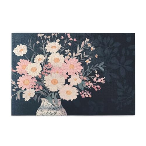 Puzzle 500 Teile Blume Puzzle Retro DIY Kreative Holz Jigsaws für Erwachsene mit Geschenkbox Verpackung, Impossible Herausfordernde Familie Aktivität Spiele, Deko Wohnzimmer Geschenke 52x38cm E-1193 Puzzle 500 Teile Blume Puzzle Retro DIY Kreative Holz Jigsaws für Erwachsene mit Geschenkbox Verpackung, Impossible Herausfordernde Familie Aktivität Spiele, Deko Wohnzimmer Geschenke 52x38cm E-1193 von Wehsaeho