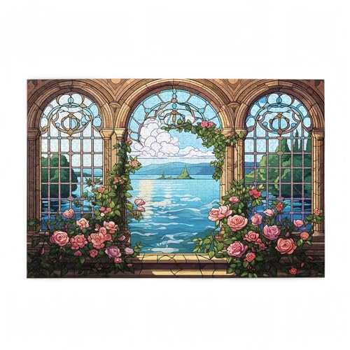 Puzzle 500 Teile Blume Puzzle Retro DIY Kreative Holz Jigsaws für Erwachsene mit Geschenkbox Verpackung, Impossible Herausfordernde Familie Aktivität Spiele, Geschenke für Frauen 52x38cm D-608 Puzzle 500 Teile Blume Puzzle Retro DIY Kreative Holz Jigsaws für Erwachsene mit Geschenkbox Verpackung, Impossible Herausfordernde Familie Aktivität Spiele, Geschenke für Frauen 52x38cm D-608 von Wehsaeho