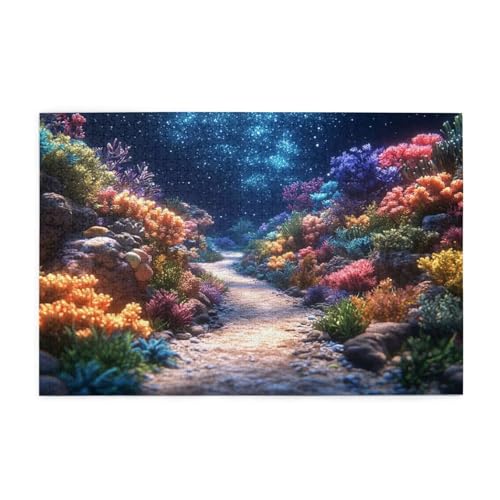 Puzzle 500 Teile Blume Puzzle Sternenhimmel DIY Kreative Holz Jigsaws für Erwachsene mit Geschenkbox Verpackung, Impossible Herausfordernde Familie Aktivität Spiele, Wanddeko Geschenke 52x38cm E-853 Puzzle 500 Teile Blume Puzzle Sternenhimmel DIY Kreative Holz Jigsaws für Erwachsene mit Geschenkbox Verpackung, Impossible Herausfordernde Familie Aktivität Spiele, Wanddeko Geschenke 52x38cm E-853 von Wehsaeho