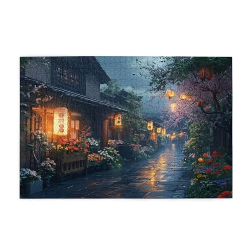 Puzzle 500 Teile Blume Puzzle Straße DIY Kreative Holz Jigsaws für Erwachsene mit Geschenkbox Verpackung, Impossible Herausfordernde Familie Aktivität Spiele, Deko Wohnzimmer Geschenke 52x38cm E-1192 Puzzle 500 Teile Blume Puzzle Straße DIY Kreative Holz Jigsaws für Erwachsene mit Geschenkbox Verpackung, Impossible Herausfordernde Familie Aktivität Spiele, Deko Wohnzimmer Geschenke 52x38cm E-1192 von Wehsaeho