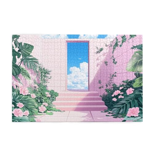 Puzzle 500 Teile Blume Puzzle Wolke DIY Kreative Holz Jigsaws für Erwachsene mit Geschenkbox Verpackung, Impossible Herausfordernde Familie Aktivität Spiele, Deko Wohnzimmer Geschenke 52x38cm E-1202 Puzzle 500 Teile Blume Puzzle Wolke DIY Kreative Holz Jigsaws für Erwachsene mit Geschenkbox Verpackung, Impossible Herausfordernde Familie Aktivität Spiele, Deko Wohnzimmer Geschenke 52x38cm E-1202 von Wehsaeho
