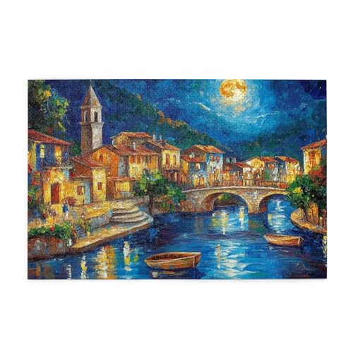 Puzzle 500 Teile Boot Puzzle Sternenhimmel DIY Kreative Holz Jigsaws für Erwachsene mit Geschenkbox Verpackung, Impossible Herausfordernde Familie Aktivität Spiele, Wanddeko Geschenke 52x38cm E-1844 Puzzle 500 Teile Boot Puzzle Sternenhimmel DIY Kreative Holz Jigsaws für Erwachsene mit Geschenkbox Verpackung, Impossible Herausfordernde Familie Aktivität Spiele, Wanddeko Geschenke 52x38cm E-1844 von Wehsaeho