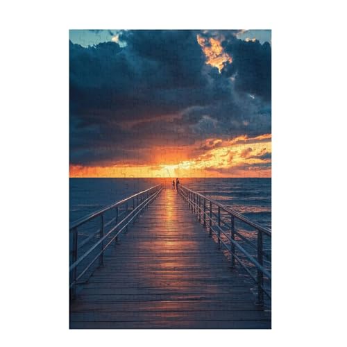 Puzzle 500 Teile Brücke Puzzle Sonnenuntergang DIY Kreative Holz Jigsaws für Erwachsene mit Geschenkbox Verpackung, Impossible Herausfordernde Familie Aktivität Spiele, Deko Wohnzimmer 52x38cm D-1171 Puzzle 500 Teile Brücke Puzzle Sonnenuntergang DIY Kreative Holz Jigsaws für Erwachsene mit Geschenkbox Verpackung, Impossible Herausfordernde Familie Aktivität Spiele, Deko Wohnzimmer 52x38cm D-1171 von Wehsaeho