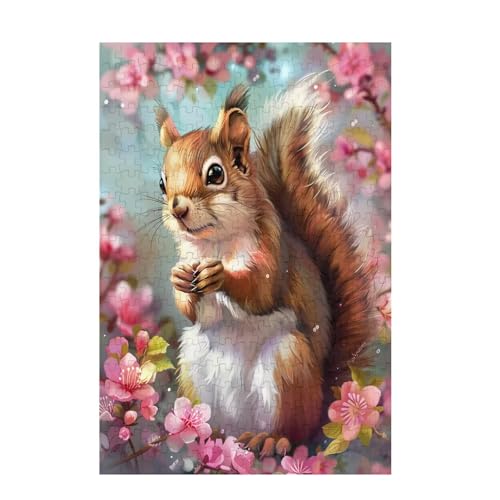 Puzzle 500 Teile Eichhörnchen Puzzle Blume DIY Kreative Holz Jigsaws für Erwachsene mit Geschenkbox Verpackung, Impossible Herausfordernde Familie Aktivität Spiele, Deko Wohnzimmer 52x38cm D-993 Puzzle 500 Teile Eichhörnchen Puzzle Blume DIY Kreative Holz Jigsaws für Erwachsene mit Geschenkbox Verpackung, Impossible Herausfordernde Familie Aktivität Spiele, Deko Wohnzimmer 52x38cm D-993 von Wehsaeho
