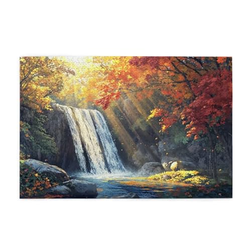Puzzle 500 Teile Fallen Puzzle Herbst DIY Kreative Holz Jigsaws für Erwachsene mit Geschenkbox Verpackung, Impossible Herausfordernde Familie Aktivität Spiele, Deko Wohnzimmer Geschenke 52x38cm E-1164 Puzzle 500 Teile Fallen Puzzle Herbst DIY Kreative Holz Jigsaws für Erwachsene mit Geschenkbox Verpackung, Impossible Herausfordernde Familie Aktivität Spiele, Deko Wohnzimmer Geschenke 52x38cm E-1164 von Wehsaeho