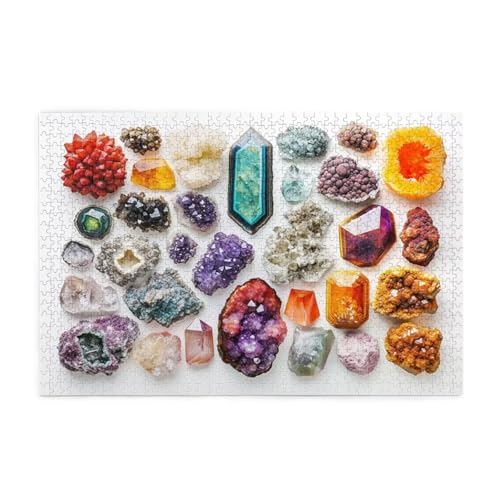 Puzzle 500 Teile Farbe Puzzle Stein DIY Kreative Holz Jigsaws für Erwachsene mit Geschenkbox Verpackung, Impossible Herausfordernde Familie Aktivität Spiele, Deko Wohnzimmer Geschenke 52x38cm E-518 Puzzle 500 Teile Farbe Puzzle Stein DIY Kreative Holz Jigsaws für Erwachsene mit Geschenkbox Verpackung, Impossible Herausfordernde Familie Aktivität Spiele, Deko Wohnzimmer Geschenke 52x38cm E-518 von Wehsaeho