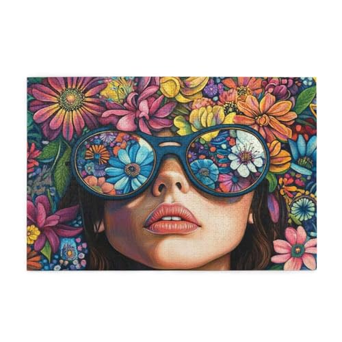 Puzzle 500 Teile Frau Puzzle Retro DIY Kreative Holz Jigsaws für Erwachsene mit Geschenkbox Verpackung, Impossible Herausfordernde Familie Aktivität Spiele, Deko Wohnzimmer Geschenke 52x38cm E-1599 Puzzle 500 Teile Frau Puzzle Retro DIY Kreative Holz Jigsaws für Erwachsene mit Geschenkbox Verpackung, Impossible Herausfordernde Familie Aktivität Spiele, Deko Wohnzimmer Geschenke 52x38cm E-1599 von Wehsaeho