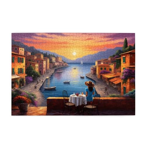 Puzzle 500 Teile Frau Puzzle Sonnenuntergang DIY Kreative Holz Jigsaws für Erwachsene, Impossible Herausfordernde Familie Aktivität Spiele, Deko Wohnzimmer, Geschenke für Frauen 52x38cm E-981 Puzzle 500 Teile Frau Puzzle Sonnenuntergang DIY Kreative Holz Jigsaws für Erwachsene, Impossible Herausfordernde Familie Aktivität Spiele, Deko Wohnzimmer, Geschenke für Frauen 52x38cm E-981 von Wehsaeho