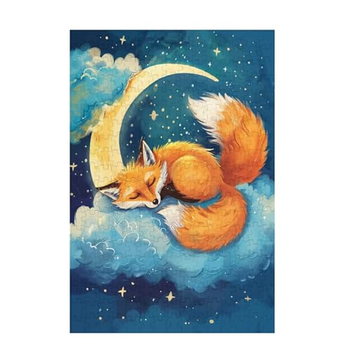 Puzzle 500 Teile Fuchs Puzzle Mond DIY Kreative Holz Jigsaws für Erwachsene mit Geschenkbox Verpackung, Impossible Herausfordernde Familie Aktivität Spiele, Geschenke für Frauen 52x38cm D-1245 Puzzle 500 Teile Fuchs Puzzle Mond DIY Kreative Holz Jigsaws für Erwachsene mit Geschenkbox Verpackung, Impossible Herausfordernde Familie Aktivität Spiele, Geschenke für Frauen 52x38cm D-1245 von Wehsaeho