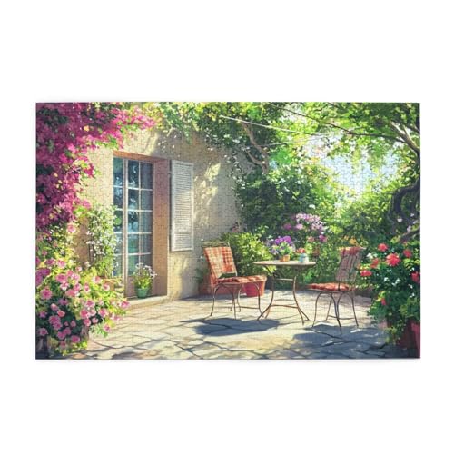 Puzzle 500 Teile Garten Puzzle Landschaft DIY Kreative Holz Jigsaws für Erwachsene, Geschenkbox Verpackung, Impossible Herausfordernde Familie Aktivität Spiele, Deko Wohnzimmer 52x38cm E-1830 Puzzle 500 Teile Garten Puzzle Landschaft DIY Kreative Holz Jigsaws für Erwachsene, Geschenkbox Verpackung, Impossible Herausfordernde Familie Aktivität Spiele, Deko Wohnzimmer 52x38cm E-1830 von Wehsaeho