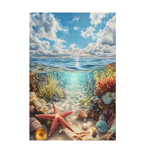 Puzzle 500 Teile Hülse Puzzle Meer DIY Kreative Holz Jigsaws für Erwachsene mit Geschenkbox Verpackung, Impossible Herausfordernde Familie Aktivität Spiele, Wohnzimmer Deko Geschenke 52x38cm D-968 Puzzle 500 Teile Hülse Puzzle Meer DIY Kreative Holz Jigsaws für Erwachsene mit Geschenkbox Verpackung, Impossible Herausfordernde Familie Aktivität Spiele, Wohnzimmer Deko Geschenke 52x38cm D-968 von Wehsaeho