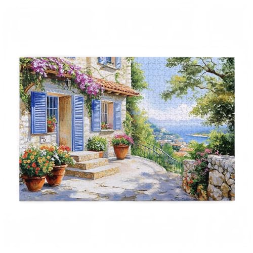 Puzzle 500 Teile Landschaft Puzzle Baum DIY Kreative Holz Jigsaws für Erwachsene mit Geschenkbox Verpackung, Impossible Herausfordernde Familie Aktivität Spiele, Geschenke für Frauen 52x38cm D-96 Puzzle 500 Teile Landschaft Puzzle Baum DIY Kreative Holz Jigsaws für Erwachsene mit Geschenkbox Verpackung, Impossible Herausfordernde Familie Aktivität Spiele, Geschenke für Frauen 52x38cm D-96 von Wehsaeho
