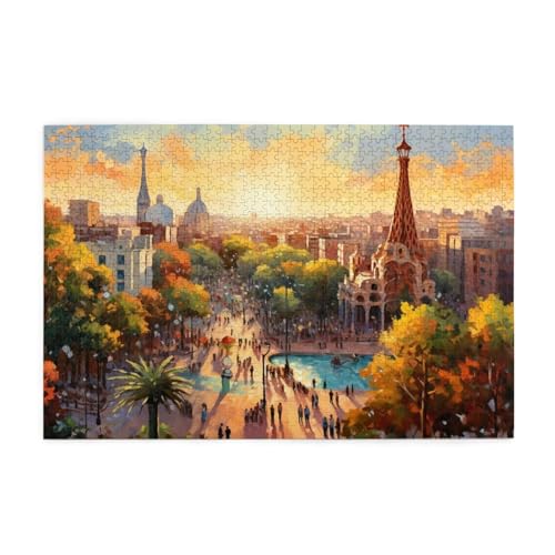 Puzzle 500 Teile Landschaft Puzzle Sonnenuntergang DIY Kreative Holz Jigsaws für Erwachsene, Impossible Herausfordernde Familie Aktivität Spiele, Deko Wohnzimmer, Geschenke für Frauen 52x38cm E-133 Puzzle 500 Teile Landschaft Puzzle Sonnenuntergang DIY Kreative Holz Jigsaws für Erwachsene, Impossible Herausfordernde Familie Aktivität Spiele, Deko Wohnzimmer, Geschenke für Frauen 52x38cm E-133 von Wehsaeho