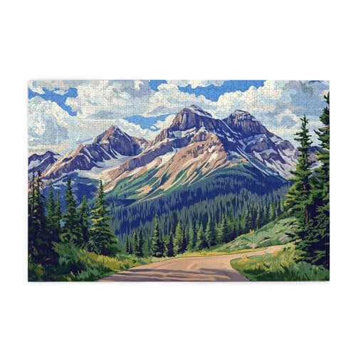 Puzzle 500 Teile Landschaft Puzzle Wald DIY Kreative Holz Jigsaws für Erwachsene, Geschenkbox Verpackung, Impossible Herausfordernde Familie Aktivität Spiele, Deko Wohnzimmer Geschenke 52x38cm E-1264 Puzzle 500 Teile Landschaft Puzzle Wald DIY Kreative Holz Jigsaws für Erwachsene, Geschenkbox Verpackung, Impossible Herausfordernde Familie Aktivität Spiele, Deko Wohnzimmer Geschenke 52x38cm E-1264 von Wehsaeho