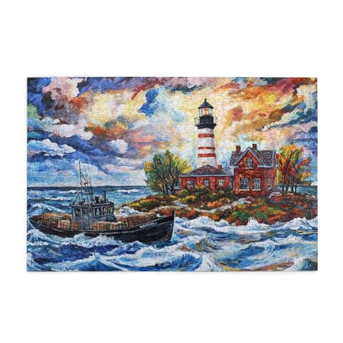 Puzzle 500 Teile Wolke Puzzle Boot DIY Kreative Holz Jigsaws für Erwachsene mit Geschenkbox Verpackung, Impossible Herausfordernde Familie Aktivität Spiele, Deko Wohnzimmer Geschenke 52x38cm E-1562 Puzzle 500 Teile Wolke Puzzle Boot DIY Kreative Holz Jigsaws für Erwachsene mit Geschenkbox Verpackung, Impossible Herausfordernde Familie Aktivität Spiele, Deko Wohnzimmer Geschenke 52x38cm E-1562 von Wehsaeho