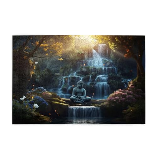 Puzzle 500 Teile Zen Puzzle Fallen DIY Kreative Holz Jigsaws für Erwachsene mit Geschenkbox Verpackung, Impossible Herausfordernde Familie Aktivität Spiele, Deko Wohnzimmer Geschenke 52x38cm E-351 Puzzle 500 Teile Zen Puzzle Fallen DIY Kreative Holz Jigsaws für Erwachsene mit Geschenkbox Verpackung, Impossible Herausfordernde Familie Aktivität Spiele, Deko Wohnzimmer Geschenke 52x38cm E-351 von Wehsaeho