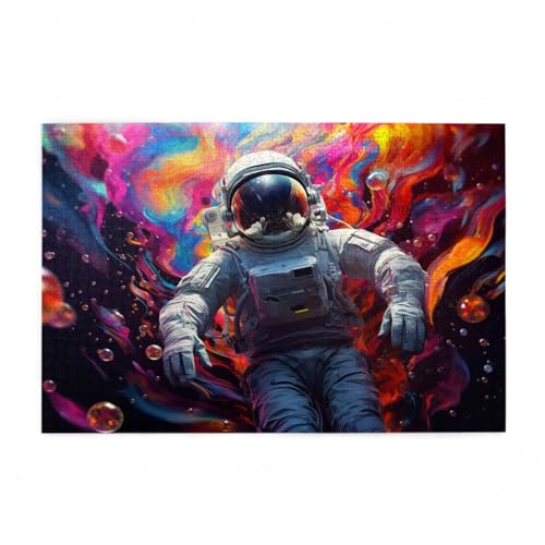 Puzzle 5000 Teile Astronaut Puzzle Farbe DIY Kreative Holz Jigsaws für Erwachsene mit Geschenkbox Verpackung, Impossible Herausfordernde Familie Aktivität Spiele, Deko Wohnzimmer 105x156cm D-688 Puzzle 5000 Teile Astronaut Puzzle Farbe DIY Kreative Holz Jigsaws für Erwachsene mit Geschenkbox Verpackung, Impossible Herausfordernde Familie Aktivität Spiele, Deko Wohnzimmer 105x156cm D-688 von Wehsaeho