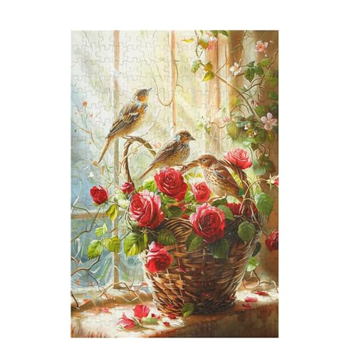 Puzzle 5000 Teile Bird Puzzle Blume DIY Kreative Holz Jigsaws für Erwachsene mit Geschenkbox, Impossible Herausfordernde Familie Aktivität Spiele, Deko Wohnzimmer, Geschenke für Frauen 105x156cm D-808 Puzzle 5000 Teile Bird Puzzle Blume DIY Kreative Holz Jigsaws für Erwachsene mit Geschenkbox, Impossible Herausfordernde Familie Aktivität Spiele, Deko Wohnzimmer, Geschenke für Frauen 105x156cm D-808 von Wehsaeho