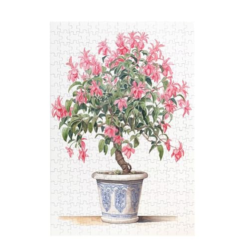 Puzzle 5000 Teile Blume Puzzle Einfachheit DIY Kreative Holz Jigsaws für Erwachsene mit Geschenkbox Verpackung, Impossible Herausfordernde Familie Aktivität Spiele, Deko Wohnzimmer 105x156cm D-1553 von Wehsaeho