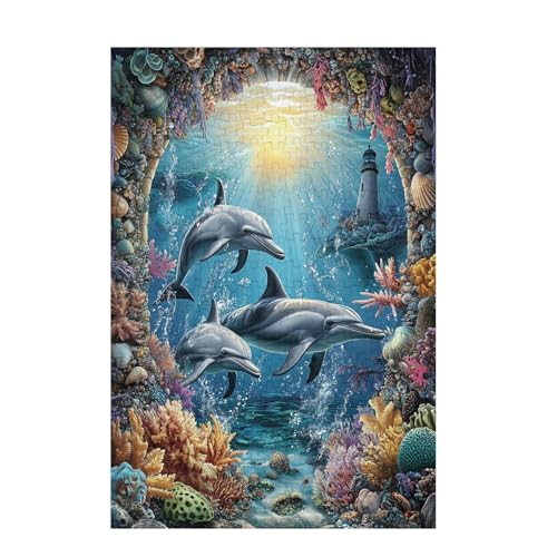Puzzle 5000 Teile Landschaft Puzzle Delphin DIY Kreative Holz Jigsaws für Erwachsene mit Geschenkbox Verpackung, Impossible Herausfordernde Familie Aktivität Spiele, Deko Wohnzimmer 105x156cm D-888 Puzzle 5000 Teile Landschaft Puzzle Delphin DIY Kreative Holz Jigsaws für Erwachsene mit Geschenkbox Verpackung, Impossible Herausfordernde Familie Aktivität Spiele, Deko Wohnzimmer 105x156cm D-888 von Wehsaeho