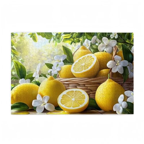 Puzzle 5000 Teile Zitrone Puzzle Blume DIY Kreative Holz Jigsaws für Erwachsene mit Geschenkbox Verpackung, Impossible Herausfordernde Familie Aktivität Spiele, Deko Wohnzimmer 105x156cm D-87 Puzzle 5000 Teile Zitrone Puzzle Blume DIY Kreative Holz Jigsaws für Erwachsene mit Geschenkbox Verpackung, Impossible Herausfordernde Familie Aktivität Spiele, Deko Wohnzimmer 105x156cm D-87 von Wehsaeho