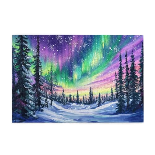Puzzle 6000 Teile Aurora Puzzle Wald DIY Kreative Holz Jigsaws für Erwachsene, Geschenkbox Verpackung, Impossible Herausfordernde Familie Aktivität Spiele, Deko Wohnzimmer Geschenke 105x179cm E-1412 Puzzle 6000 Teile Aurora Puzzle Wald DIY Kreative Holz Jigsaws für Erwachsene, Geschenkbox Verpackung, Impossible Herausfordernde Familie Aktivität Spiele, Deko Wohnzimmer Geschenke 105x179cm E-1412 von Wehsaeho