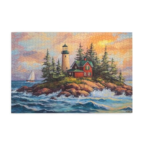 Puzzle 6000 Teile Baum Puzzle Meer DIY Kreative Holz Jigsaws für Erwachsene mit Geschenkbox Verpackung, Impossible Herausfordernde Familie Aktivität Spiele, Deko Wohnzimmer Geschenke 105x179cm E-735 von Wehsaeho