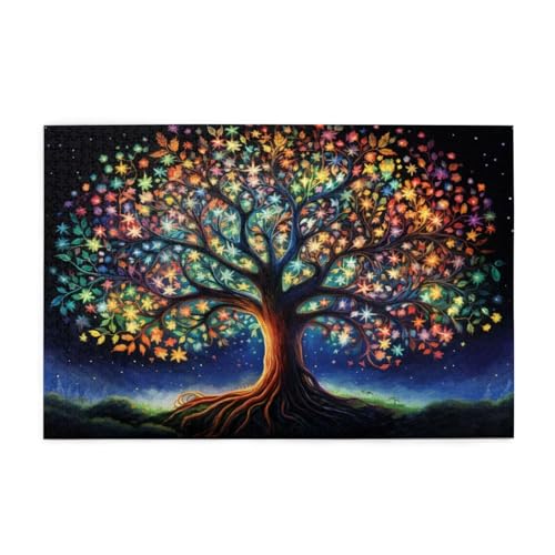 Puzzle 6000 Teile Baum des Lebens Puzzle Sternenhimmel DIY Kreative Holz Jigsaws für Erwachsene mit Geschenkbox Verpackung, Herausfordernde Familie Aktivität Spiele, Deko Wohnzimmer 105x179cm E-588 Puzzle 6000 Teile Baum des Lebens Puzzle Sternenhimmel DIY Kreative Holz Jigsaws für Erwachsene mit Geschenkbox Verpackung, Herausfordernde Familie Aktivität Spiele, Deko Wohnzimmer 105x179cm E-588 von Wehsaeho